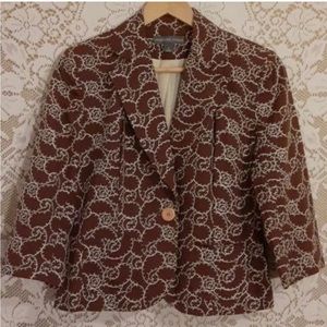 Blazer, Josephine Chaus  size 6 (s)